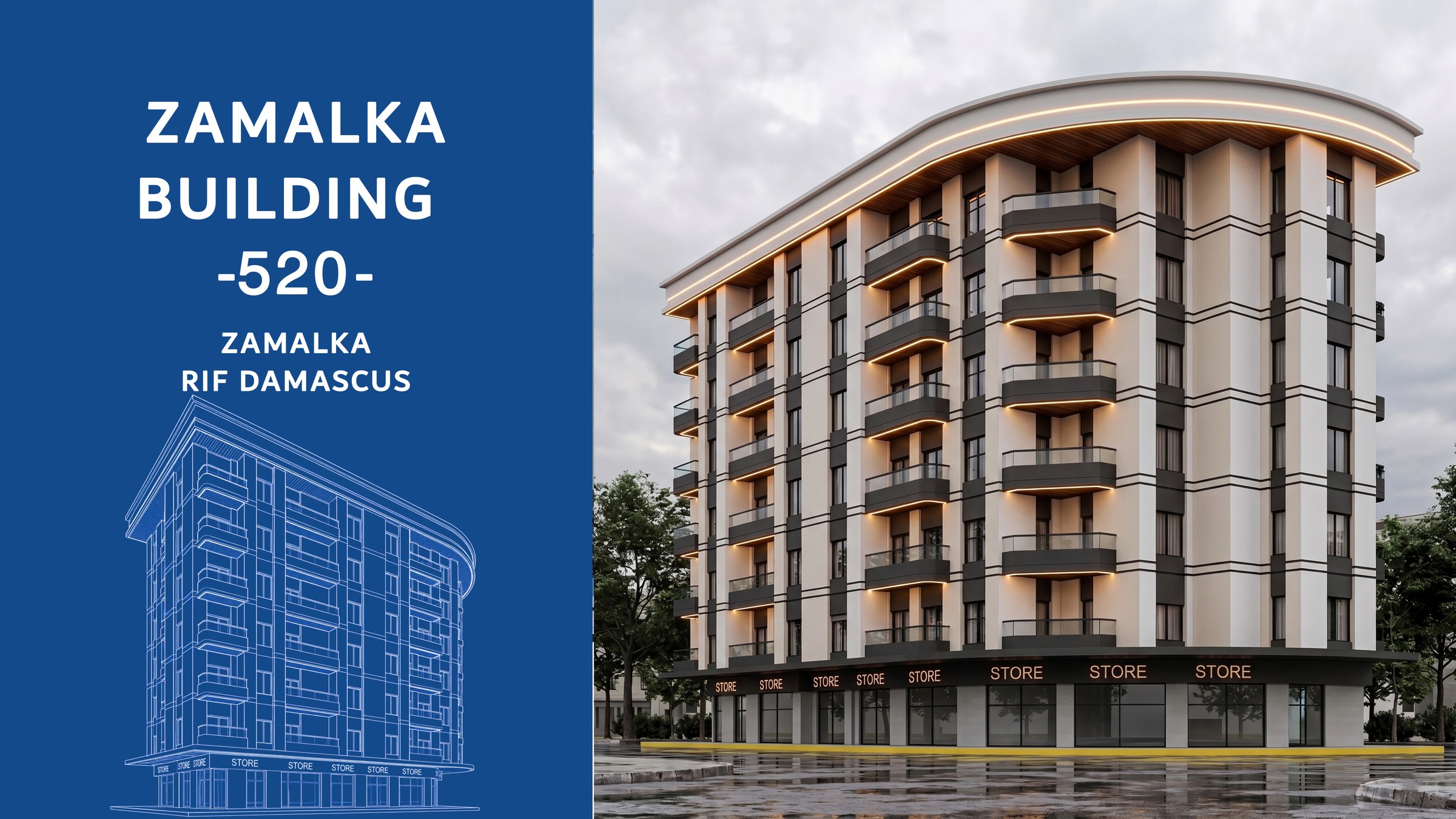 Zamalka Mixed-Use Building