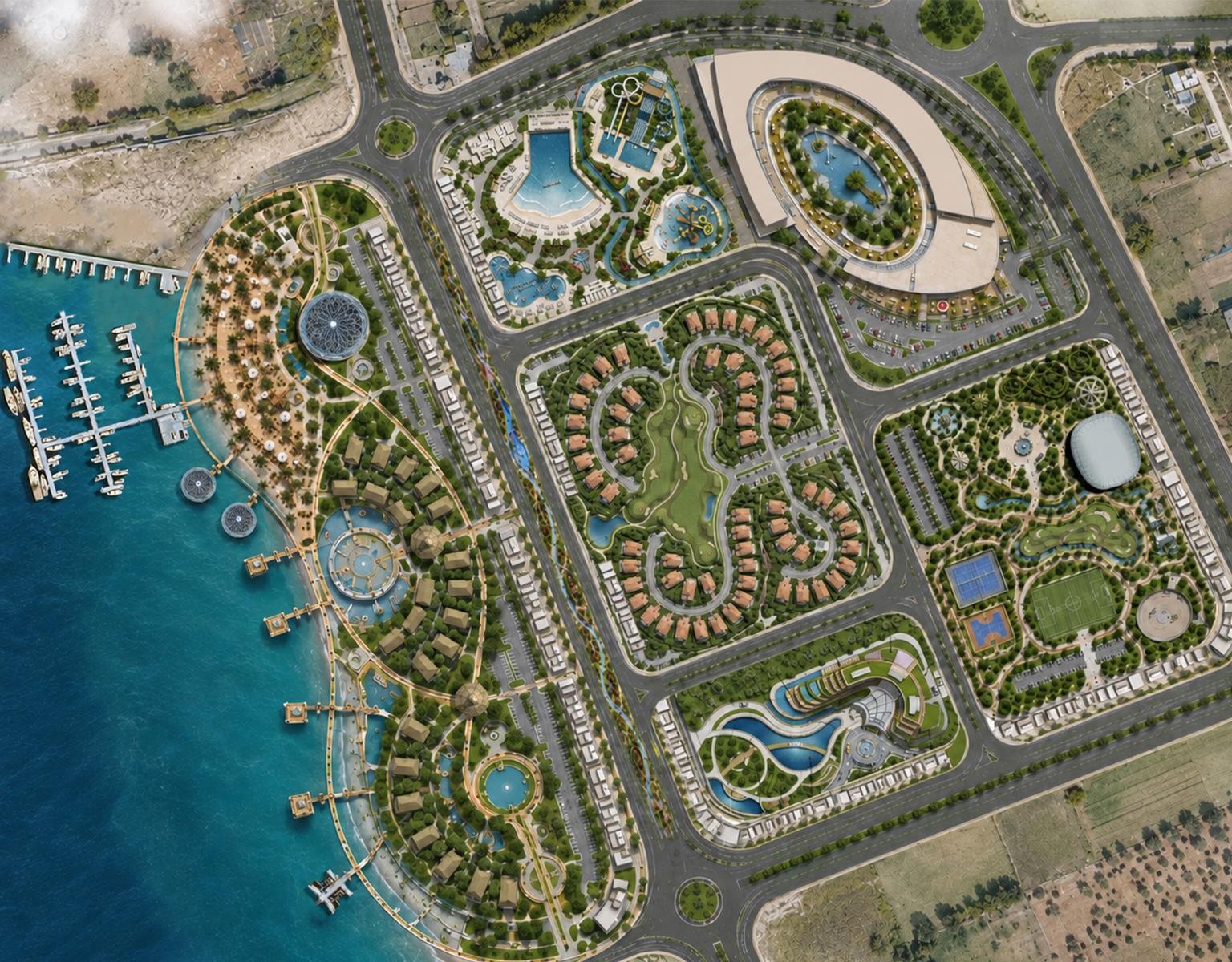 Tartous waterfront master plan developed by LINE Engineering Consultants