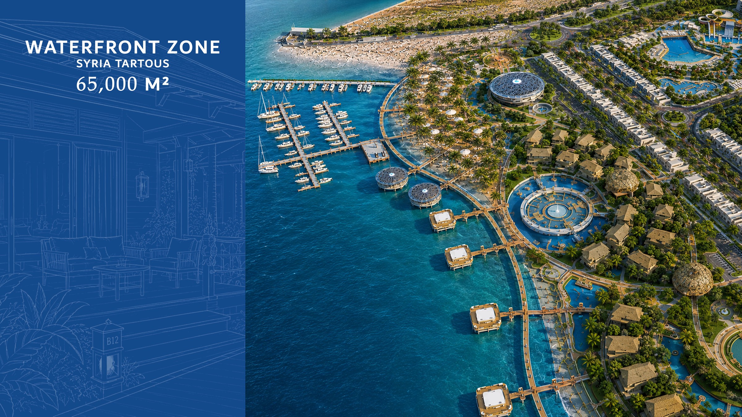 Waterfront development masterplan